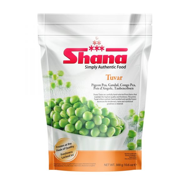 Shana Frozen Tuvar Beans 300g