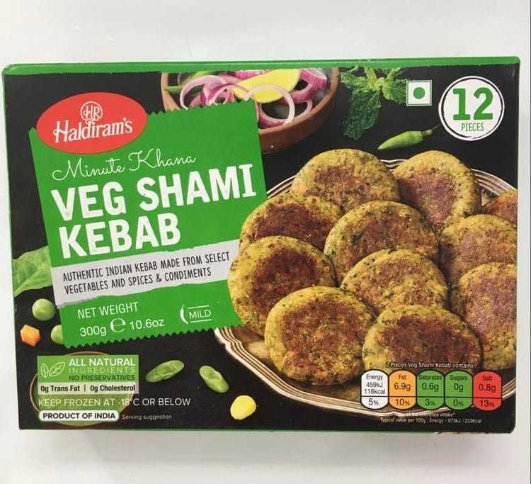 Haldiram’s Veg Shami Kebab 300g