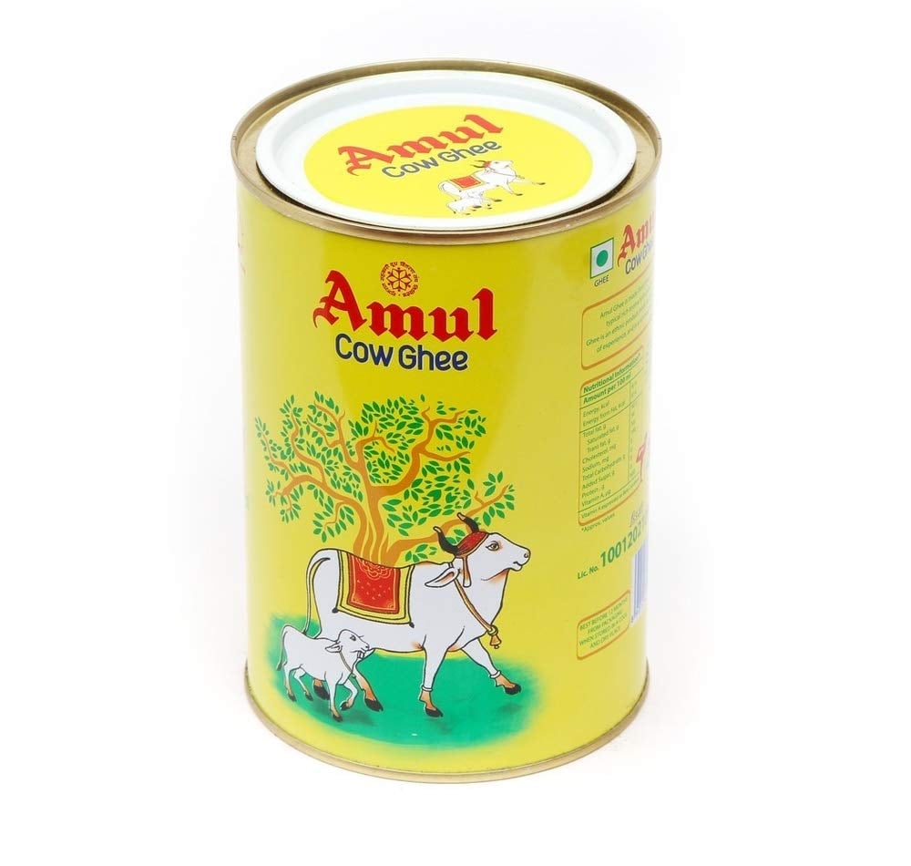 Amul Pure Cow Ghee 1L (YELLOW TIN)