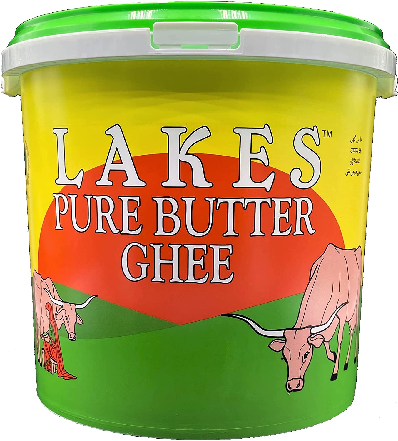Lakes Pure Butter Ghee Tub 4kg (Family Pack)