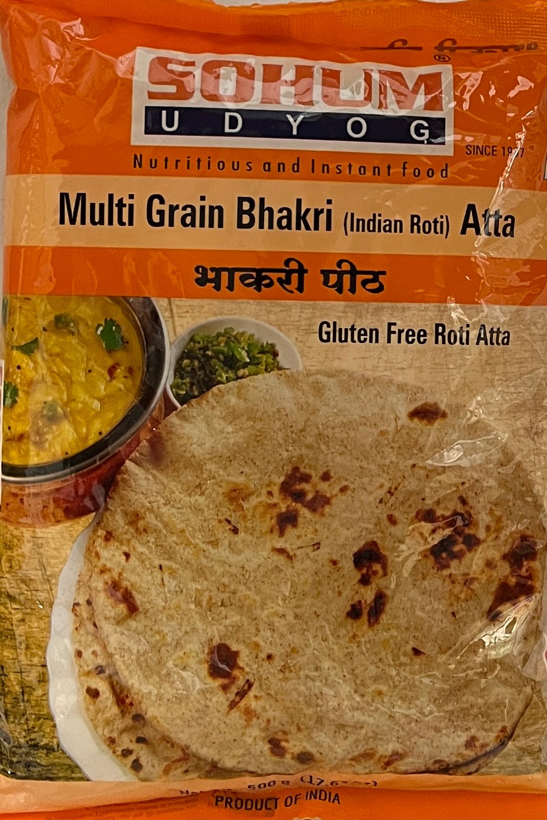 Sohum Gluten Free Multigrain Bhakri Atta 500g