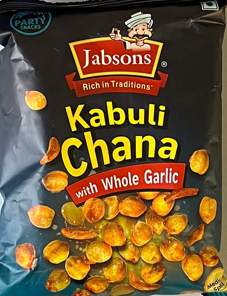 Jabsons Kabuli Chana with Whole Garlic 150g