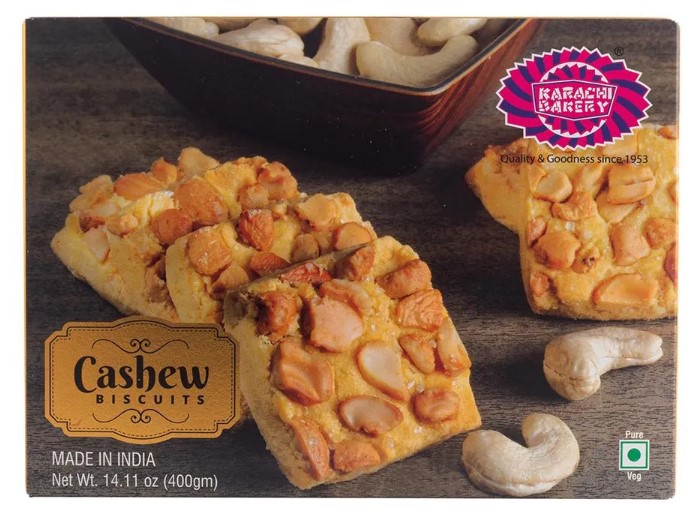 Karachi Premium Biscuits - Cashew 400g