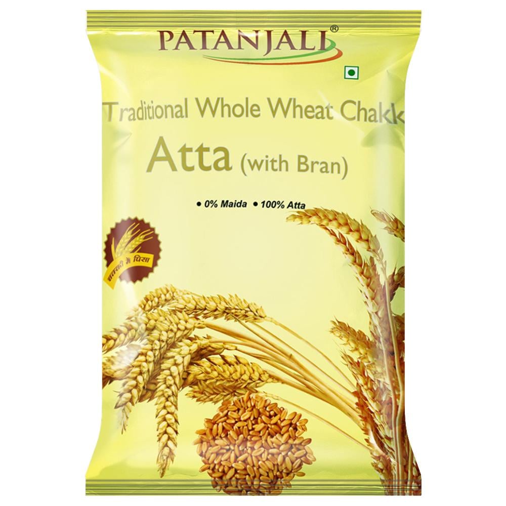 Patanjali Traditional Wholewheat Chakki Atta 10kg