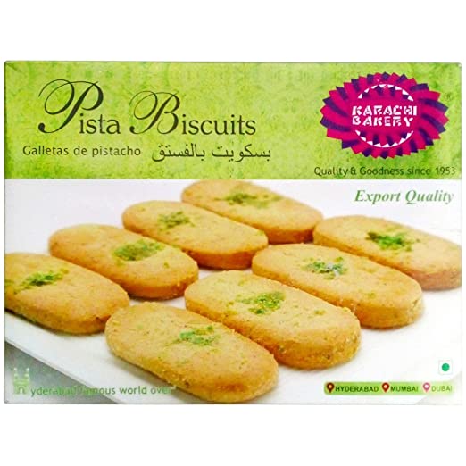 Karachi Premium Biscuits - Pistachio 400g