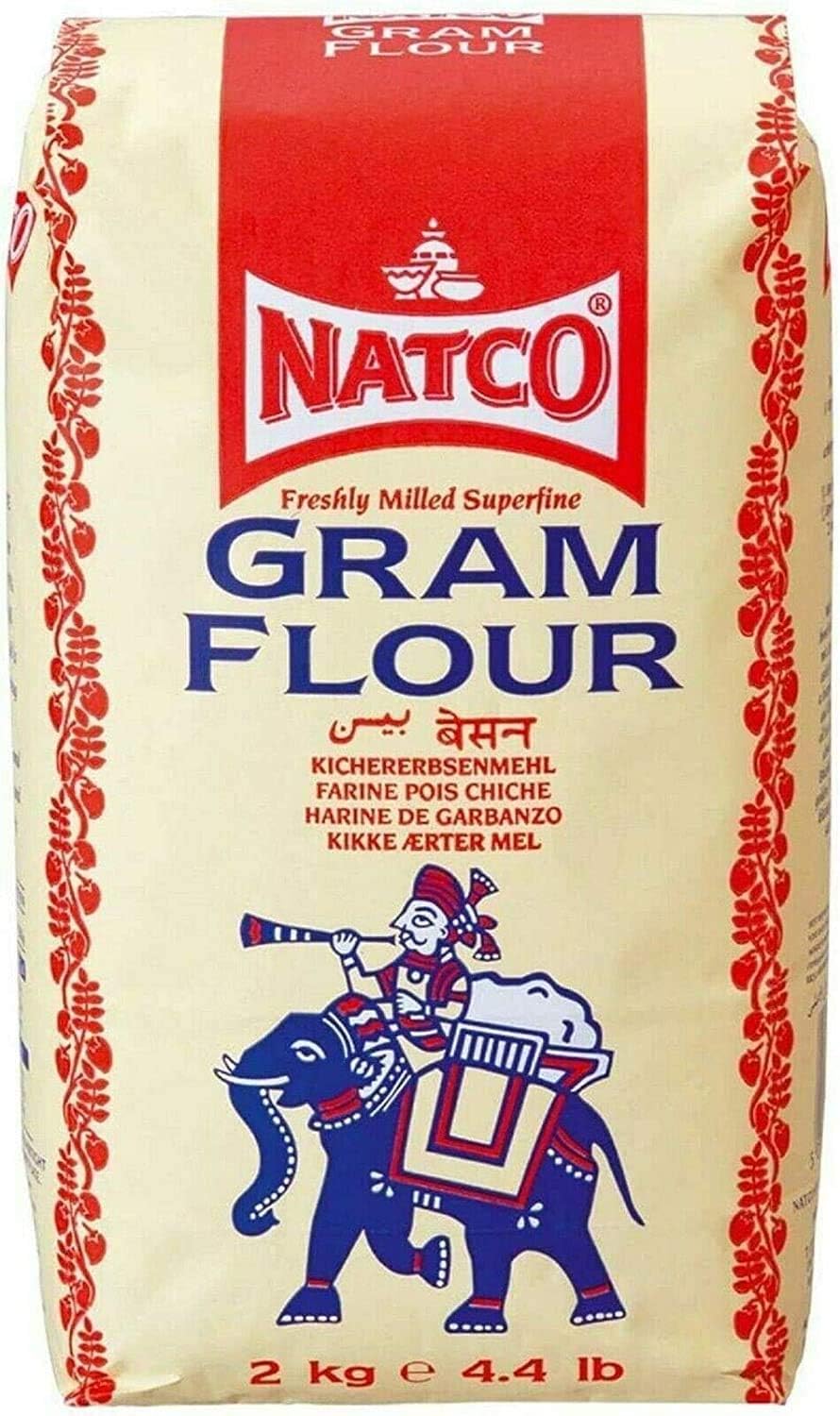 Natco Premium Gram Flour (Besan) 2kg