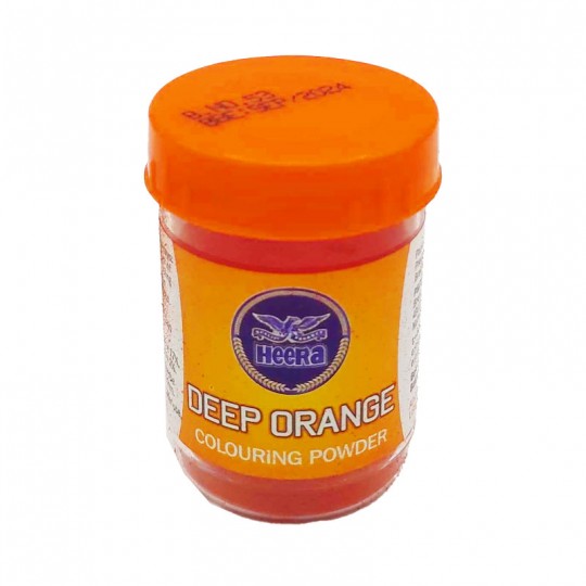 Heera Food Colour Deep Orange 25g