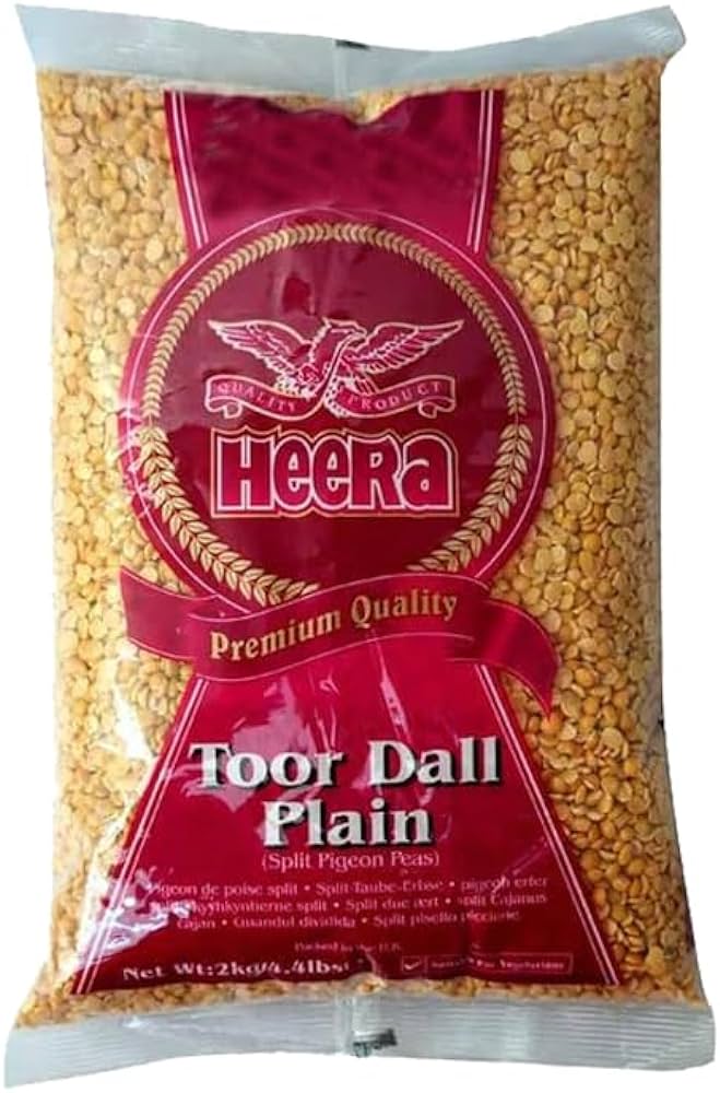 Heera Premium Toor Dall Plain 2kg