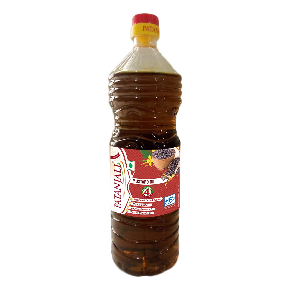 Patanjali Pure Kachi Ghani Mustard Oil 1L