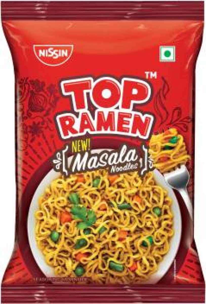 Nissin Top Ramen Masala Noodles 50g (PACK OF 30)