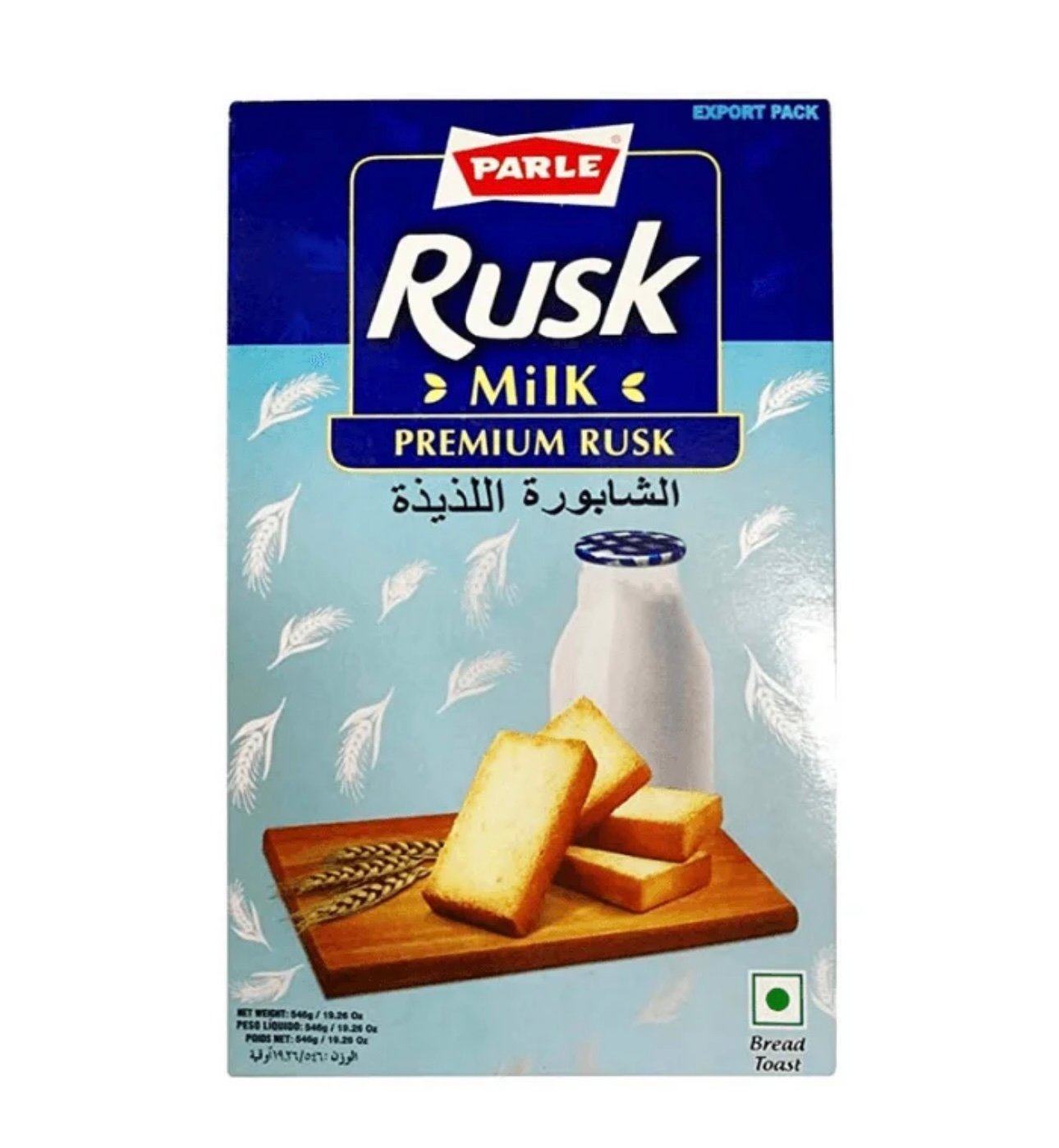 Parle Premium Milk Rusk 546g