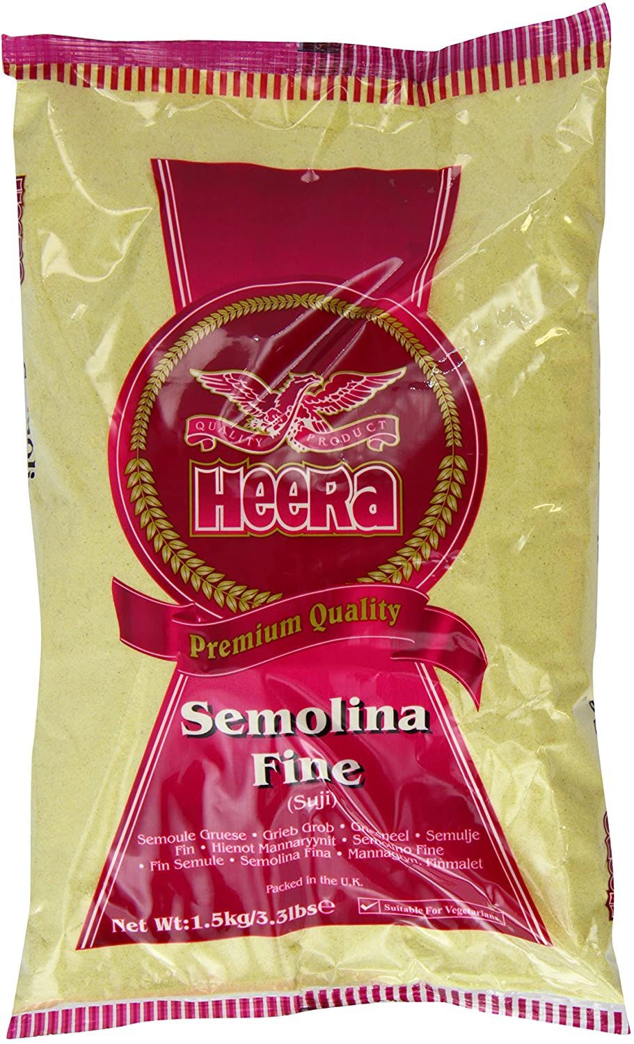 Heera Semolina Fine 1.5kg