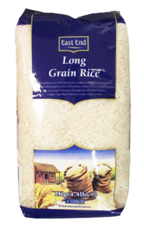 East End Premium Long Grain Rice (Patna Rice) 2kg