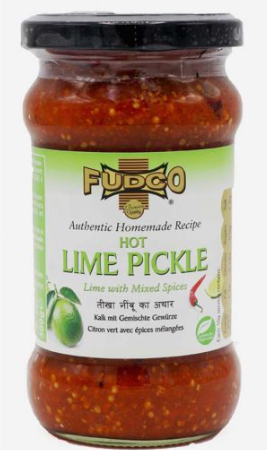 Fudco Premium Lime Pickle Hot 300g