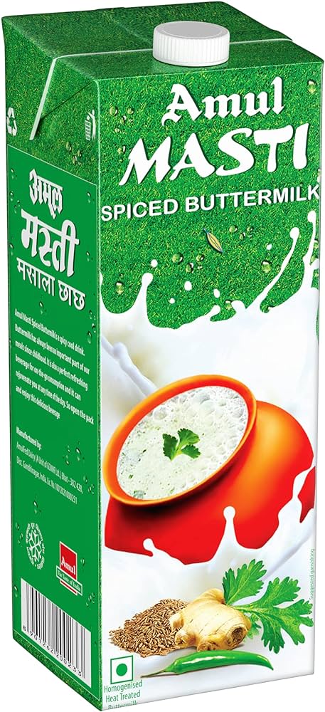 Amul Premium Spiced Butter Milk 1L