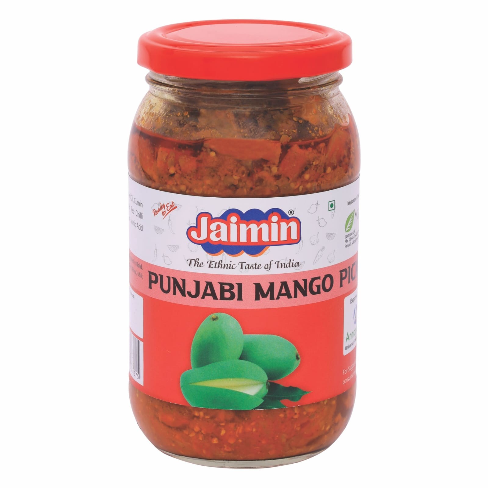 Jaimin Premium Punjabi Mango Pickle 400g