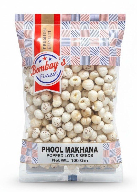 Bombay’s Finest Premium Phool Makhana 100g (Pack of 5)
