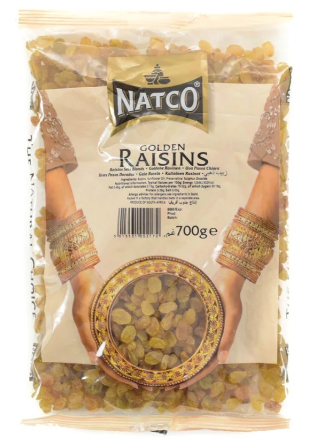 Natco Golden Raisins 700g