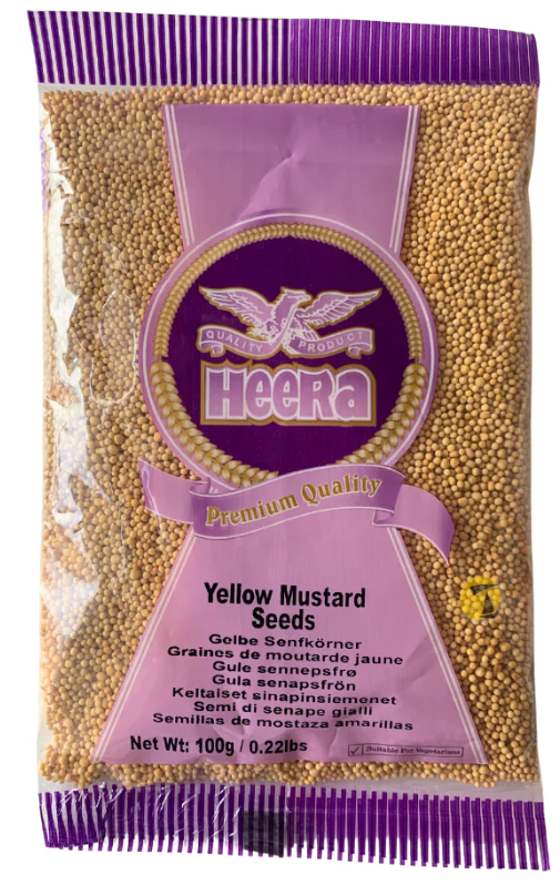 Heera Premium Yellow Mustard Seeds 100g