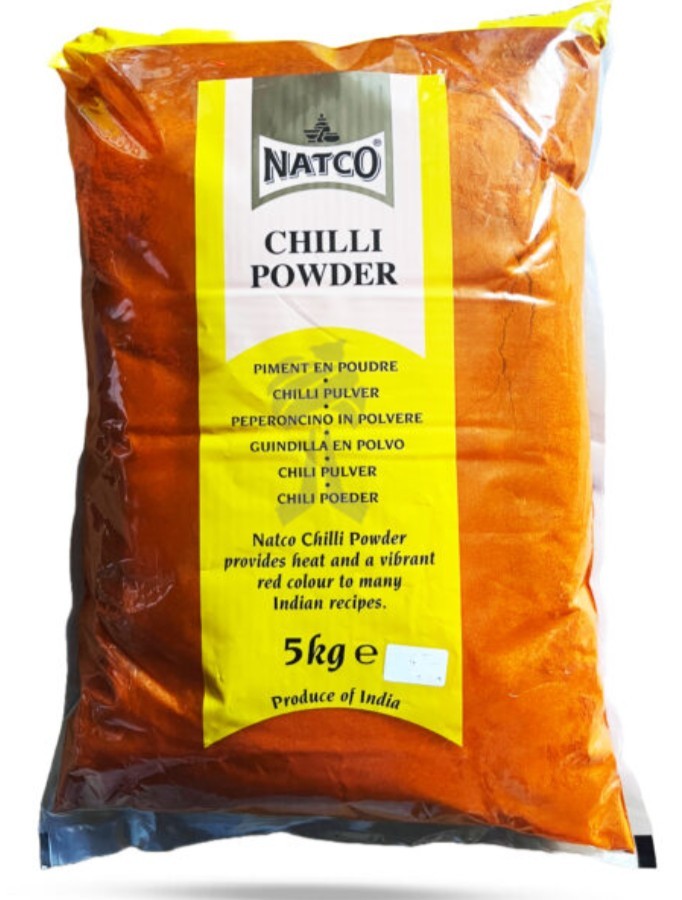 Natco Chilli Powder Mild 5kg (Catering Pack)