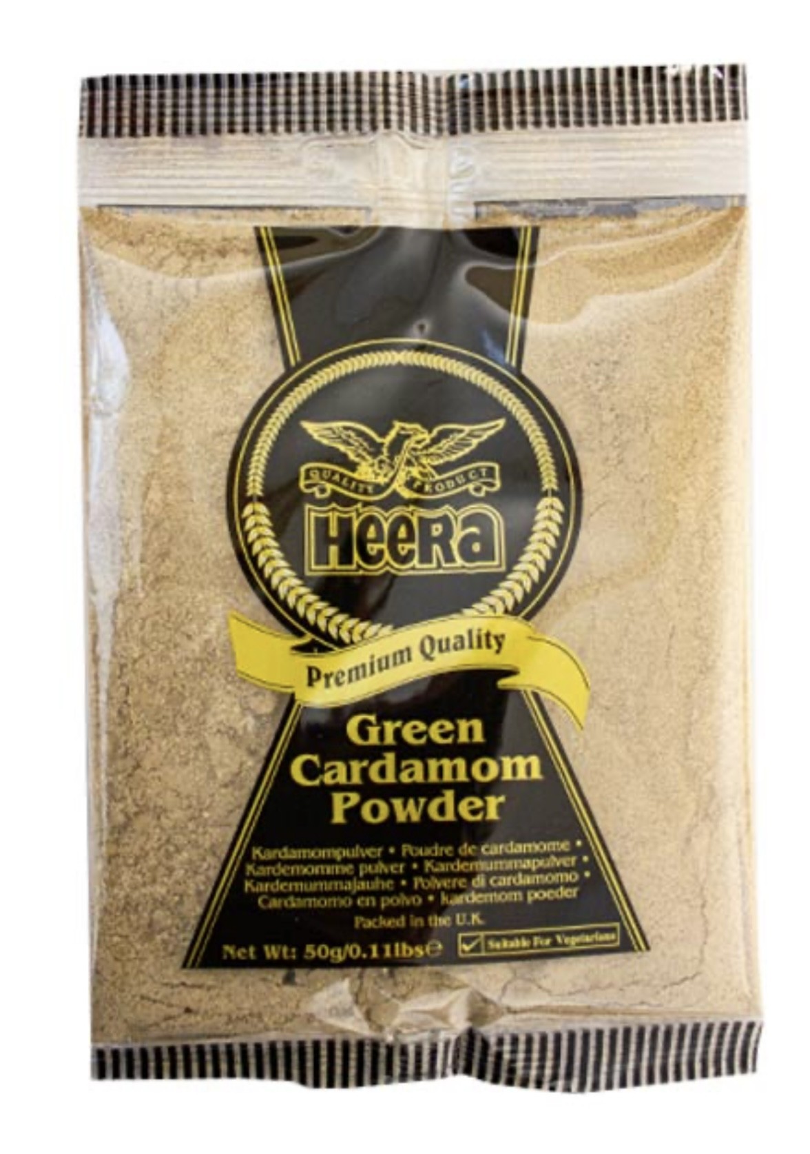 Heera Green Cardamom Powder 50g