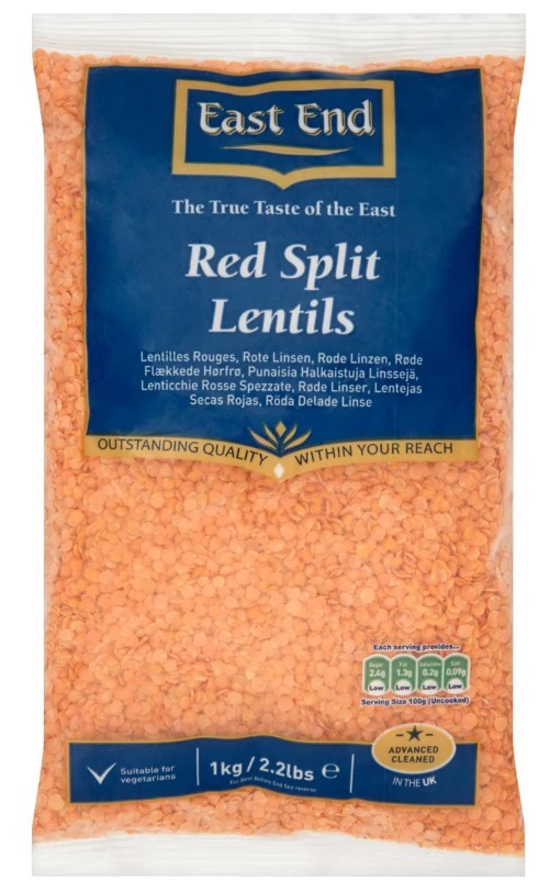 East End Premium Masoor Dall (Red Lentils) 1kg