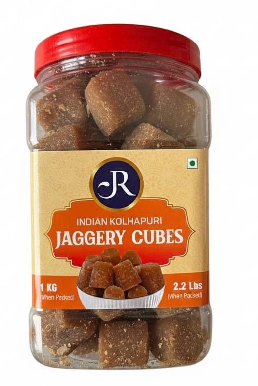 JR Premium Indian Jaggery Cubes 1kg