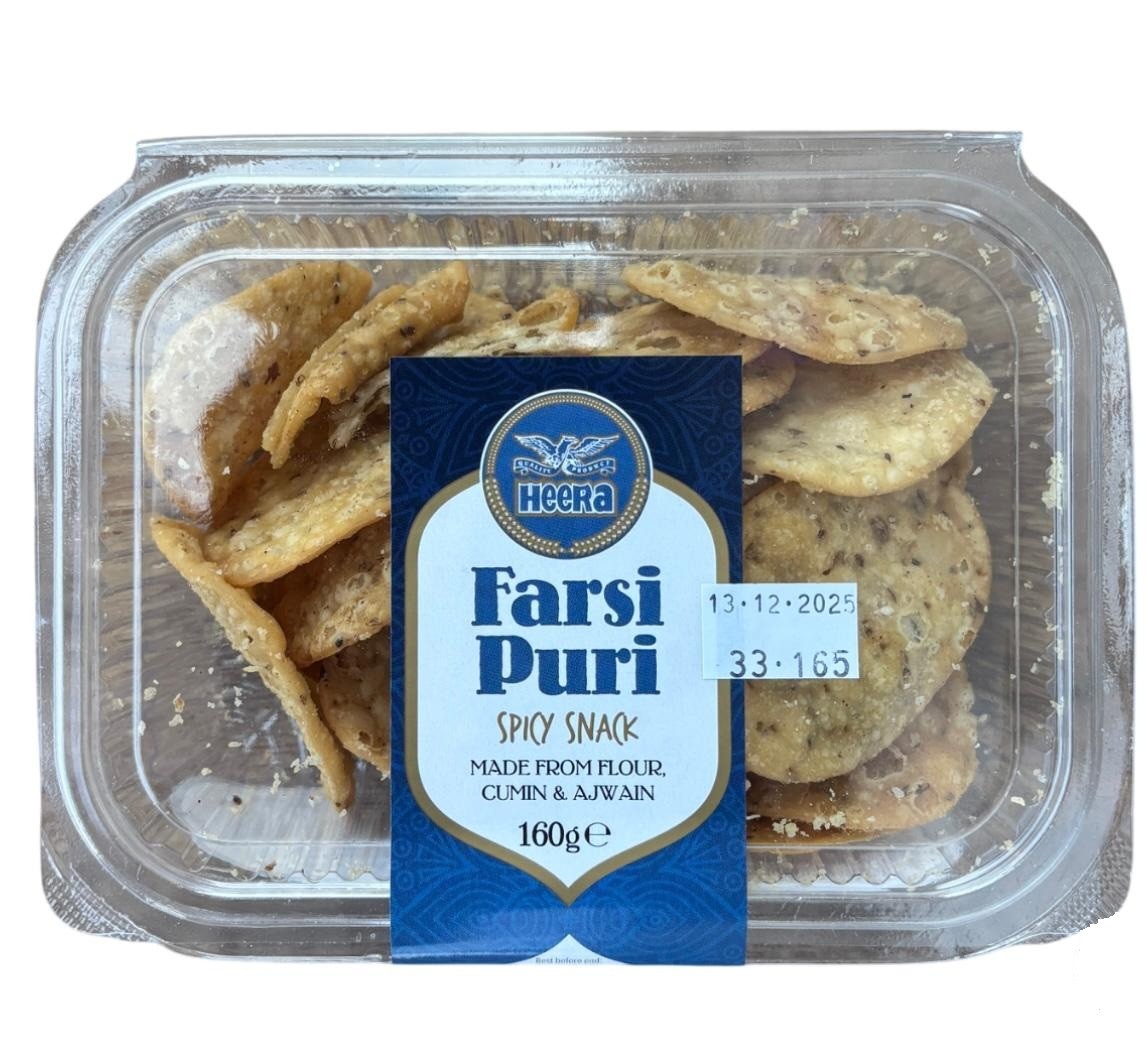 Heera Premium Farsi Puri (In Re-sealable Tub) 160g
