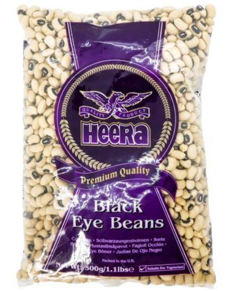 Heera Premium Black Eye Beans 500g
