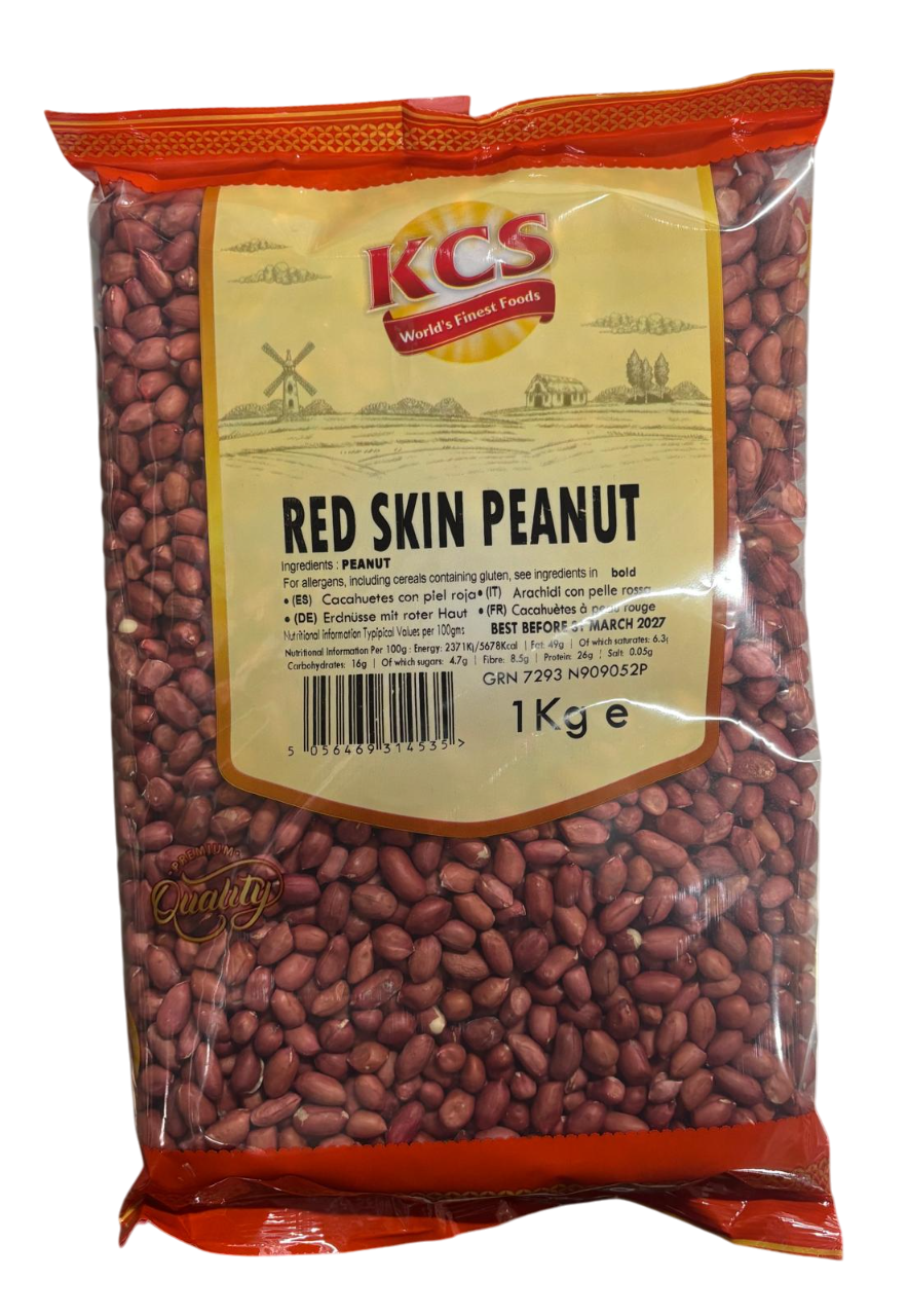 KCS Premium Red Peanuts 1kg