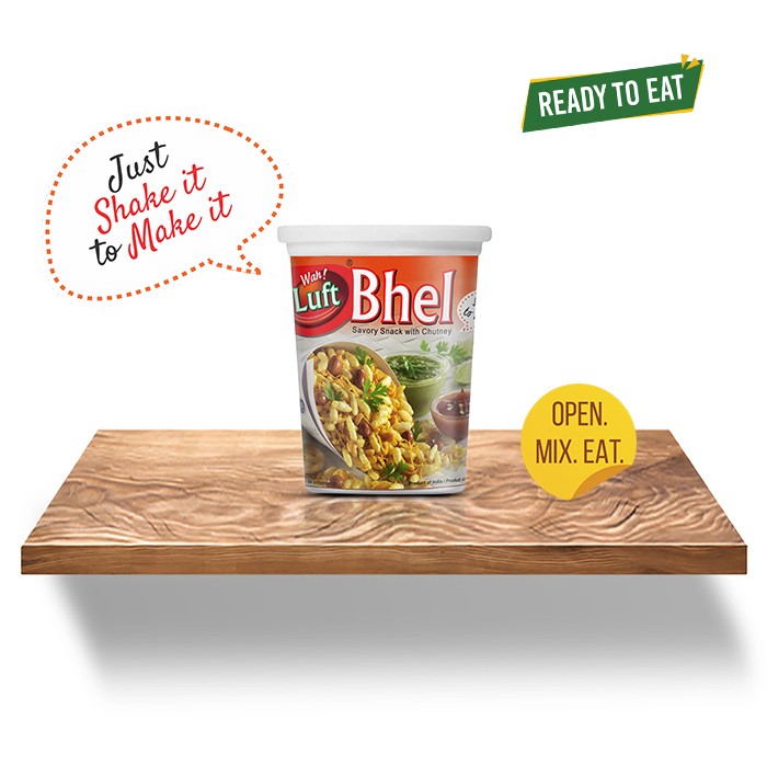 Wah Luft Premium Classic Bhel Cup 100g