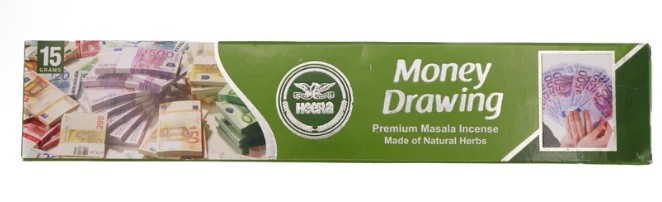 Heera Money Drawing Agarbatti (15 Incense Sticks)