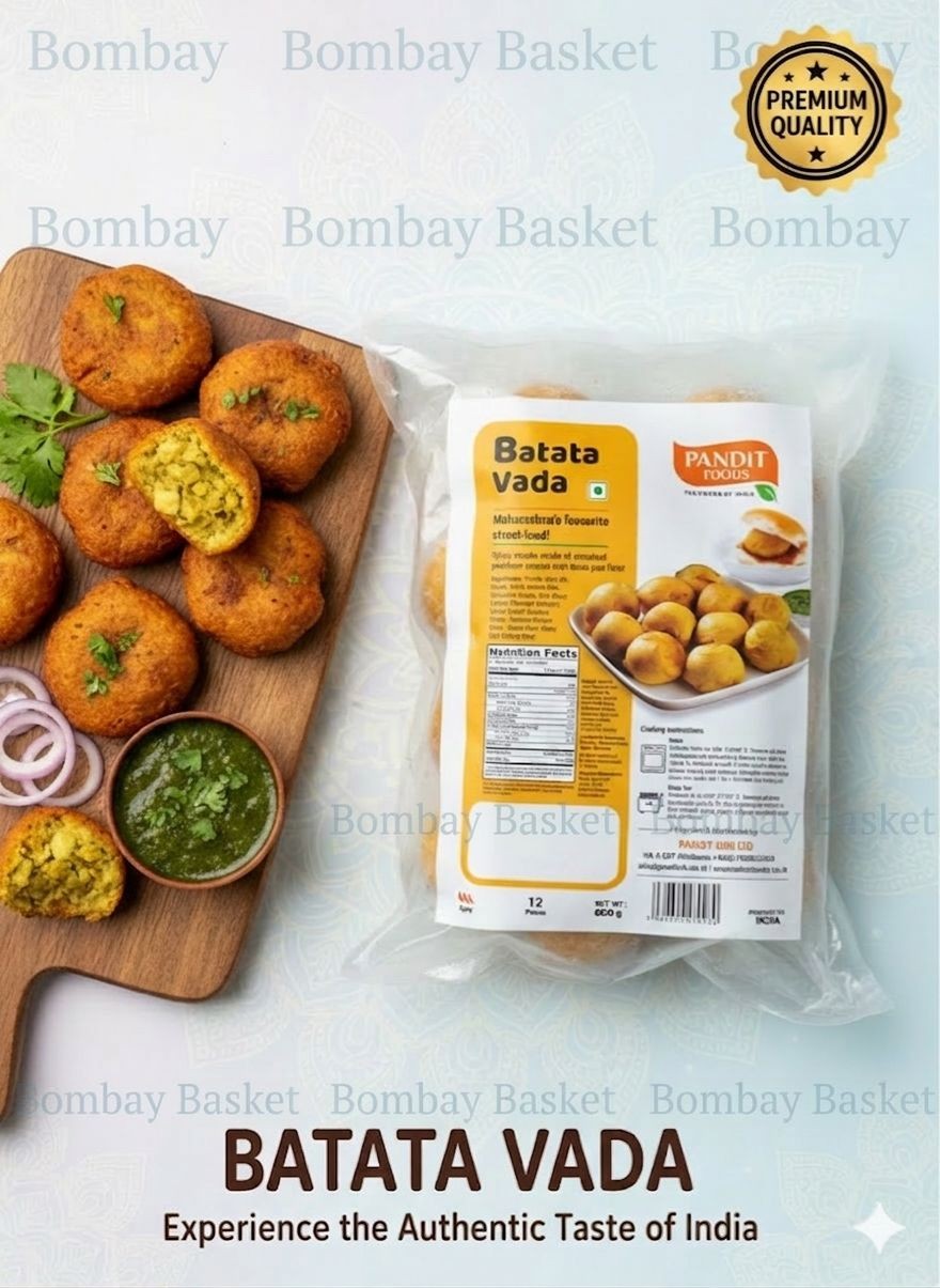 Pandit Foods Frozen Batata Vada 600g