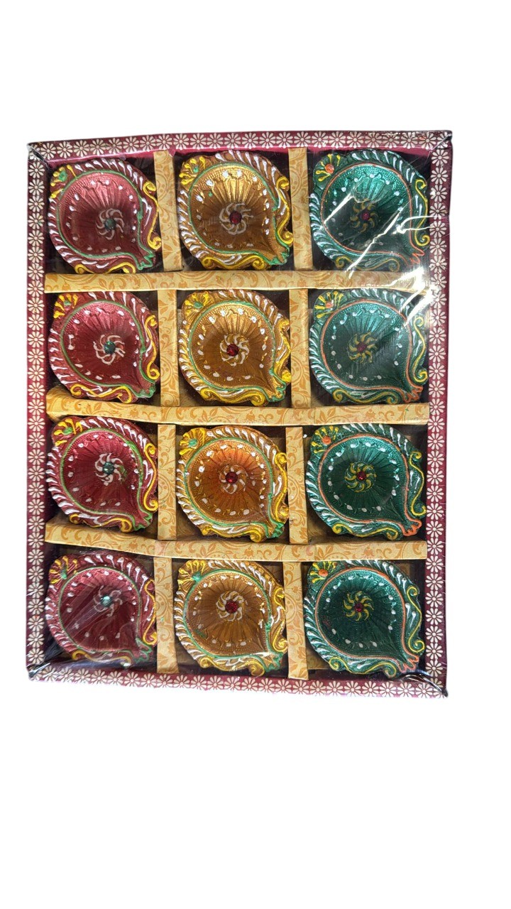 Diya D-101 (Pack of 12 Diyas)