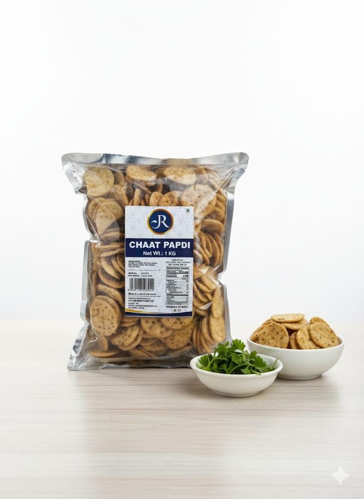 JR Chaat Papdi 1kg (Catering Pack)