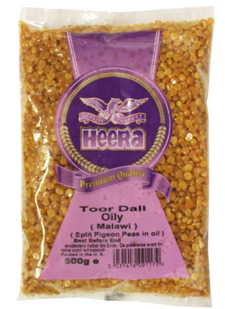 Heera Premium Toor Dall Oily 500g