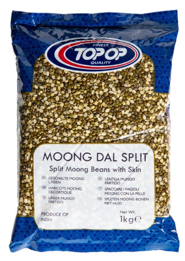 Top-Op Premium Moong Dall Split (Chilka) 1kg