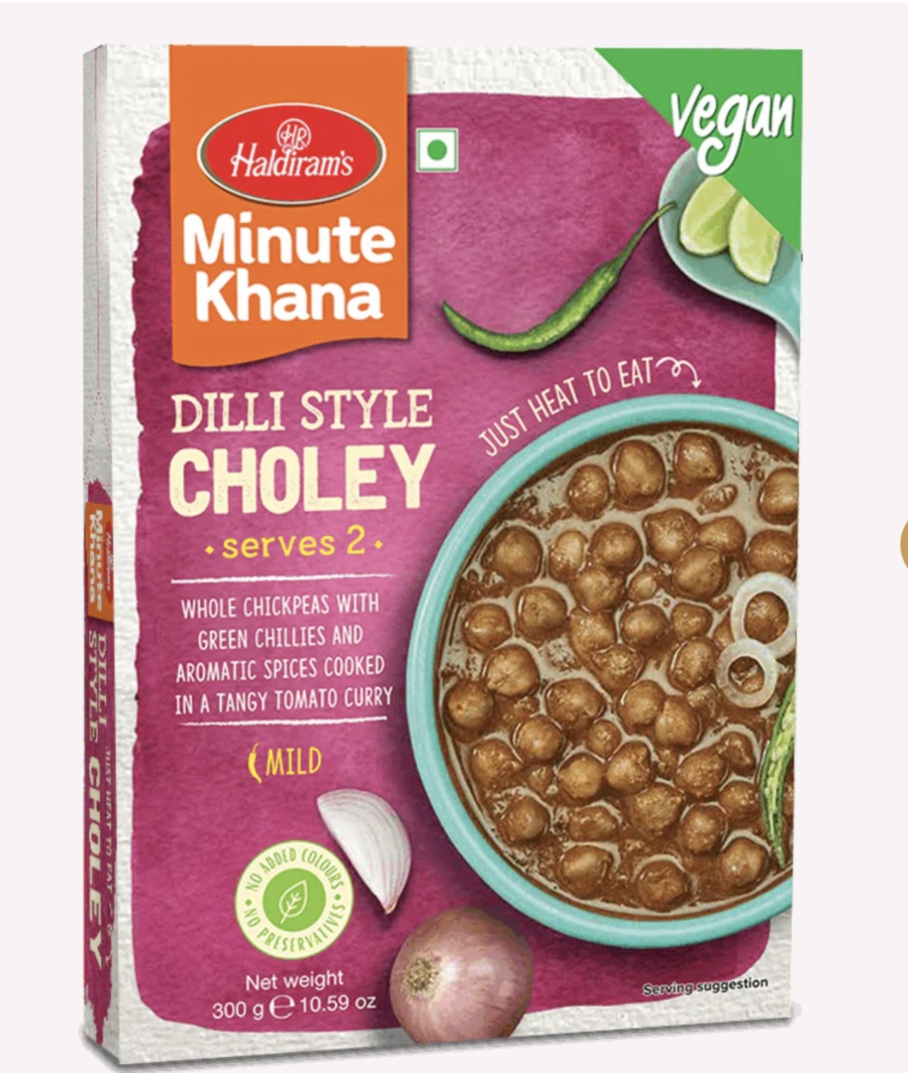 Haldiram’s Dilli Style Choley 300g