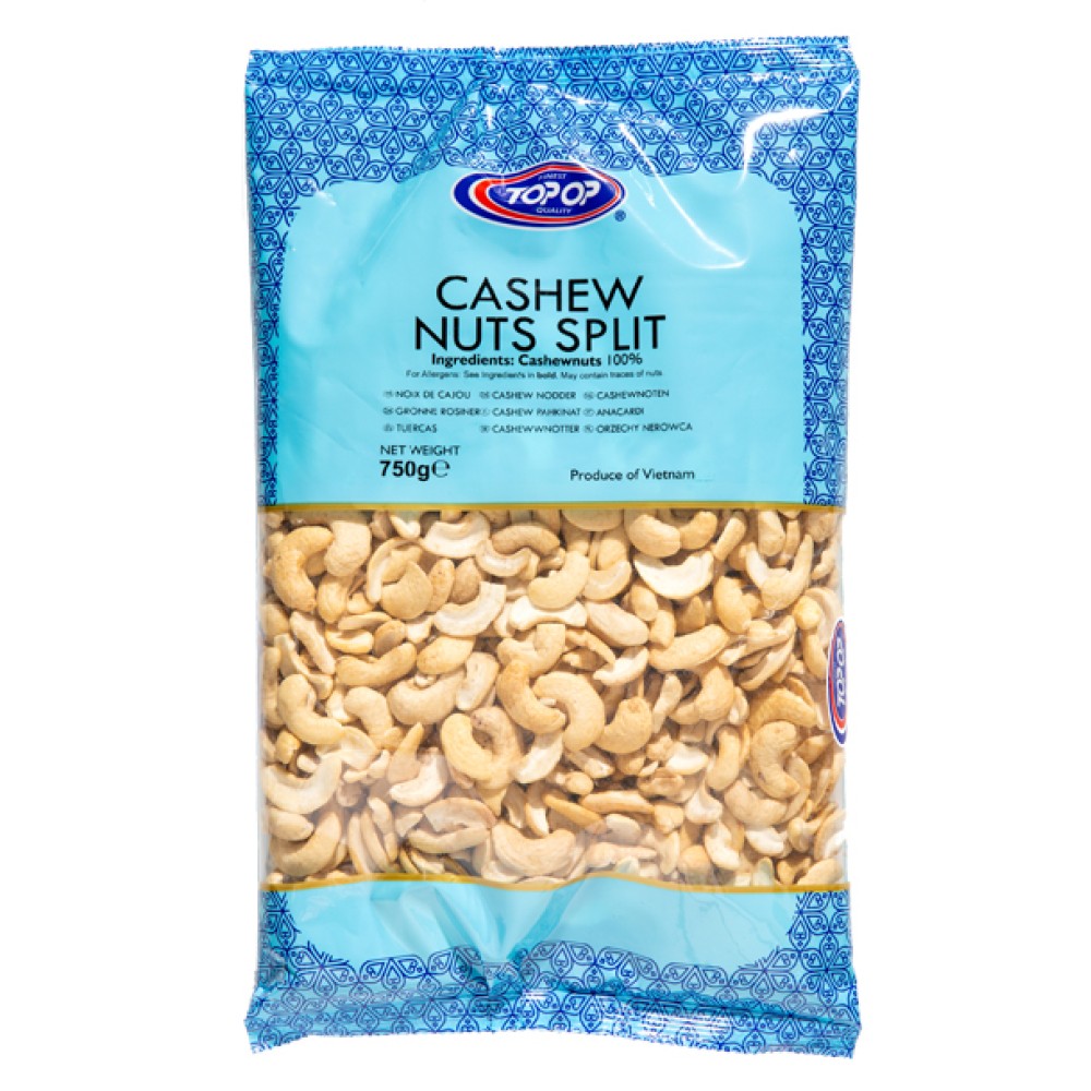 Top-Op Cashew Nut Split 750g
