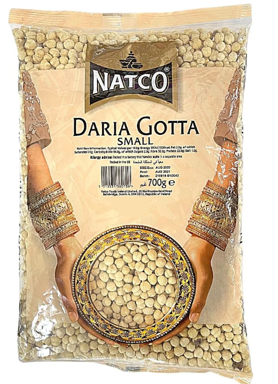 Natco Premium Daria (Gram) Gotta Small 700g