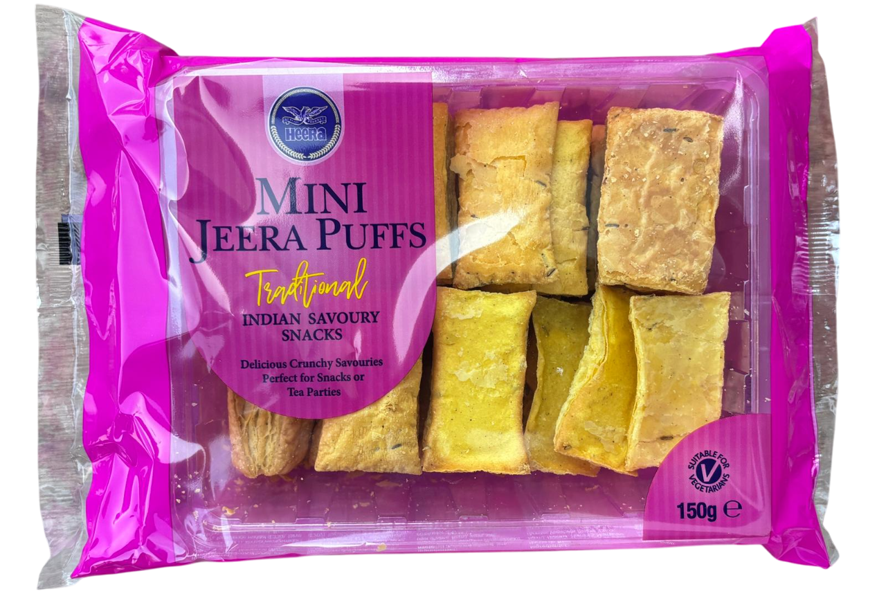 Heera Traditional Mini Jeera Puff 150g