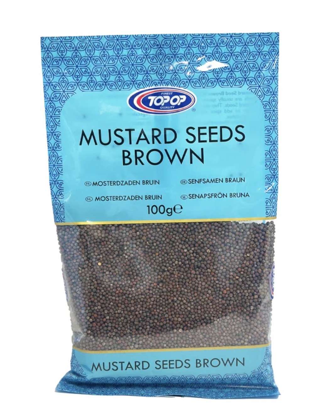 Top-Op Mustard Seeds Brown 100g
