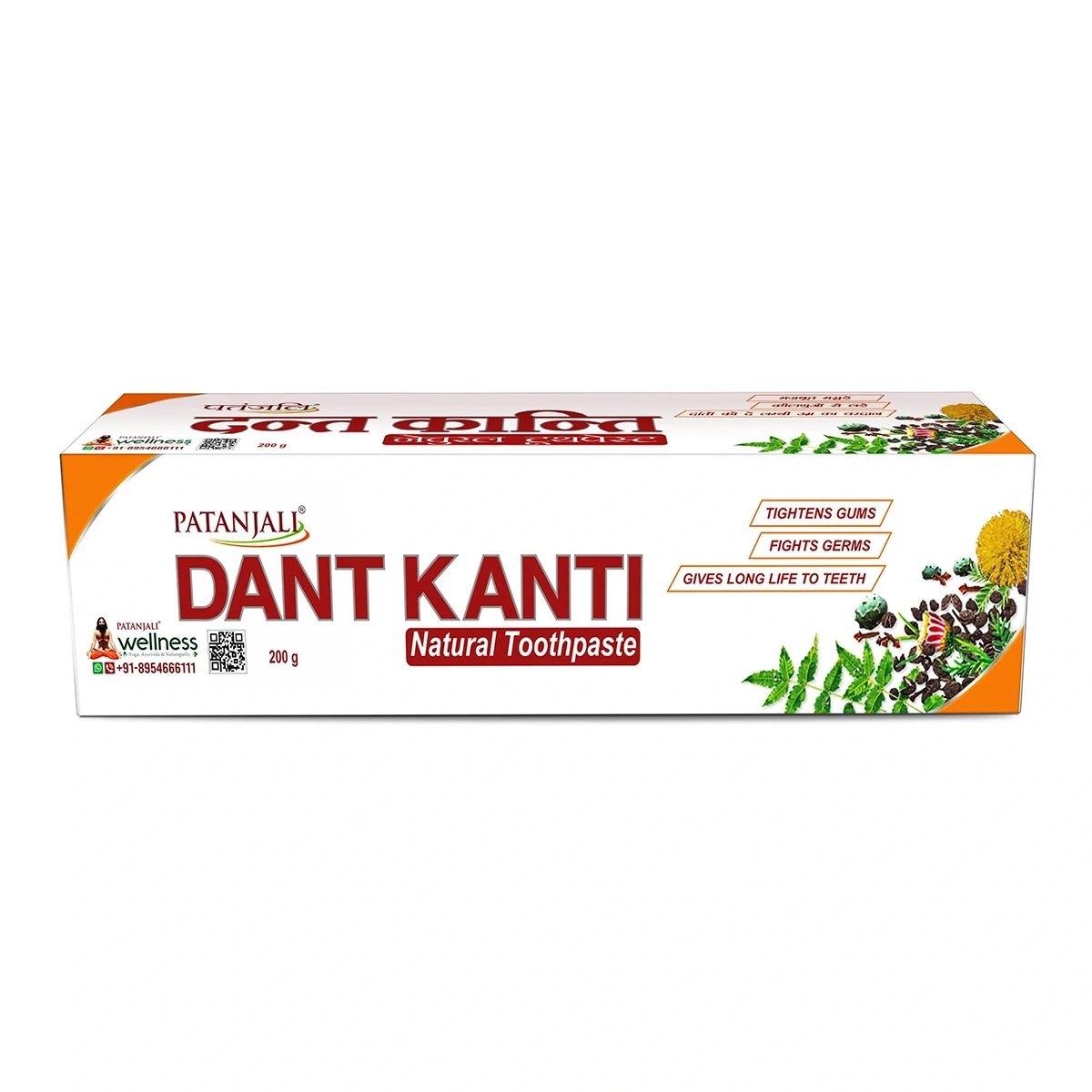 Patanjali Dant Kanti Natural Toothpaste 200g