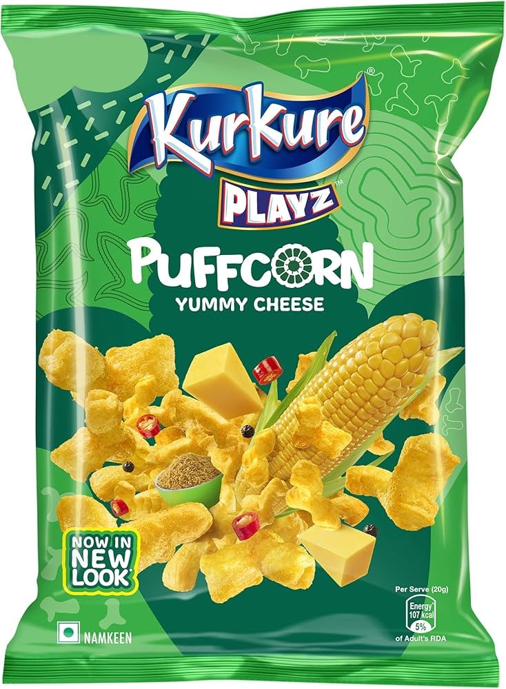 Kurkure Puff Corn 70g (Pack of 10)