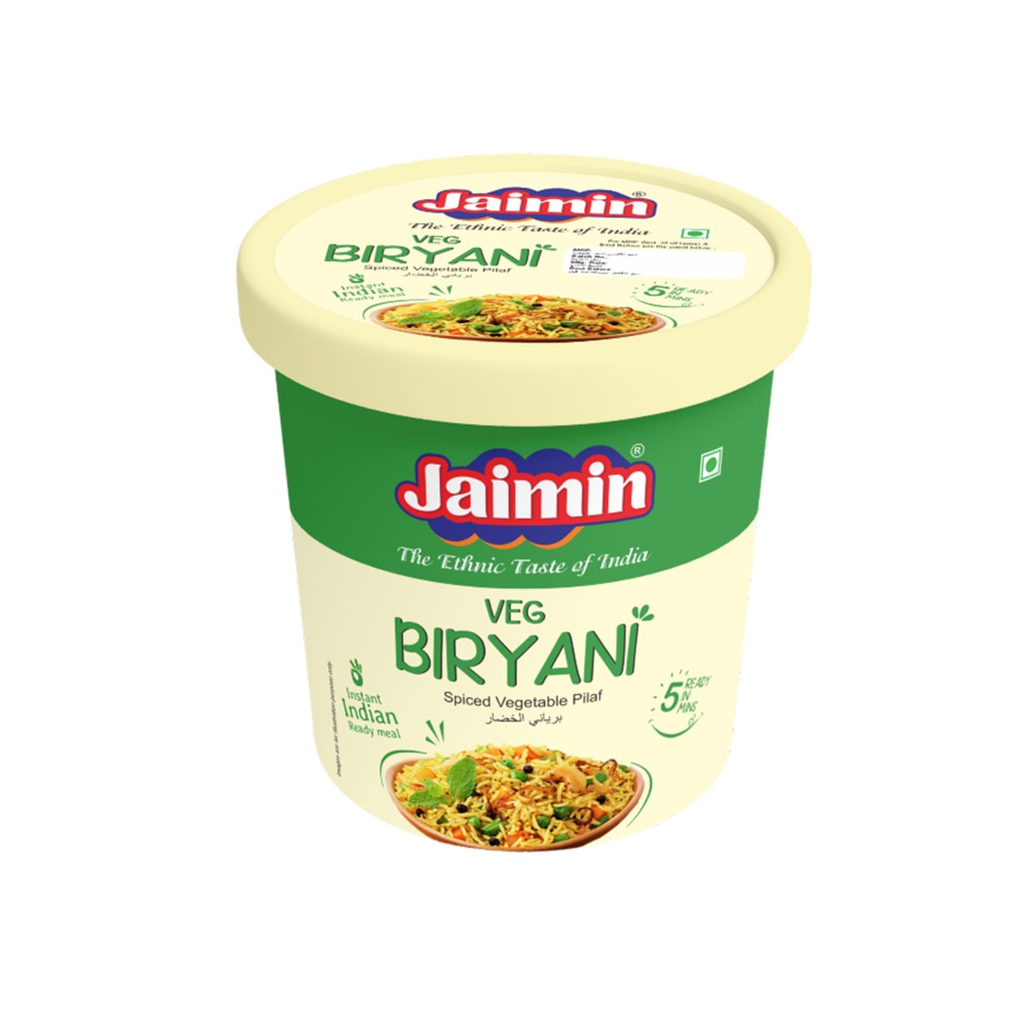 Jaimin Heat & Eat - Veg Biryani 80g