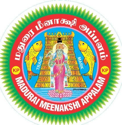 Madurai Meenakshi Appalam (Plain Poppadoms) 200g