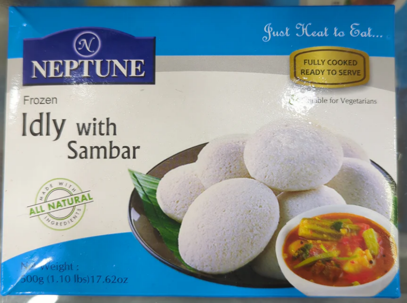 Neptune Frozen Idli with Sambar 400g