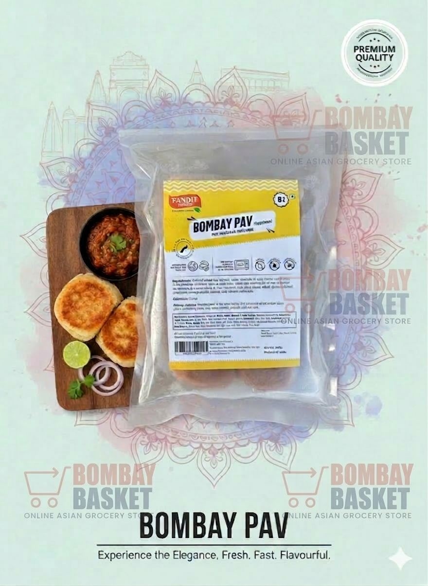 Pandit Foods Frozen Bombay Pav (Pav Bhaji Bun) 240g