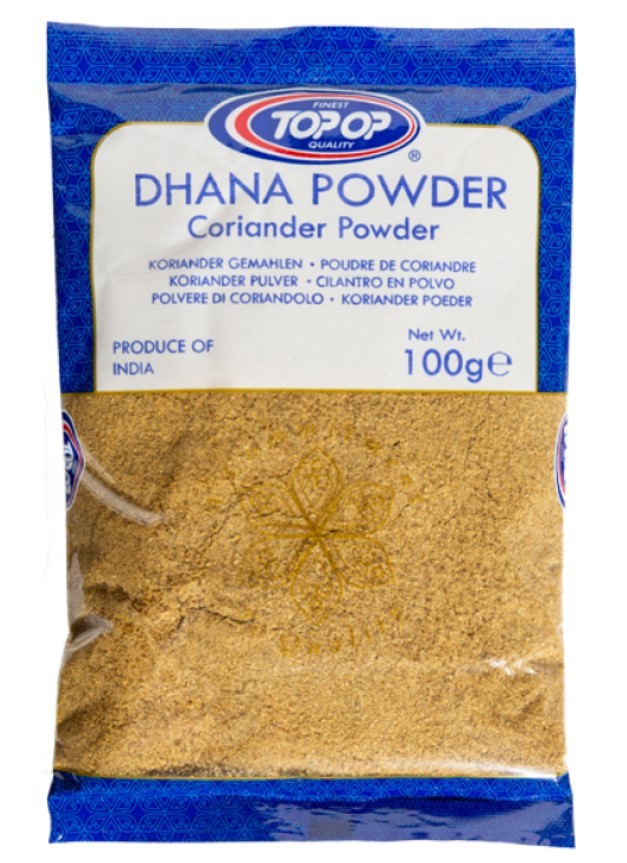 Top-Op Dhana Powder (Ground Coriander) 100g