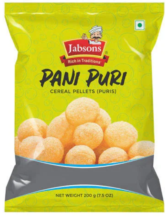 Jabsons Ready To Fry Pani Puri 200g